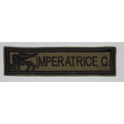Targhetta nominativa con stemma brigata San Marco personalizzabile (realizzabile in stoffa verdone, sabbia o vegatata) Targhetta nominativa con stemma brigata San Marco personalizzabile (realizzabile in stoffa verdone, sabbia o vegatata)